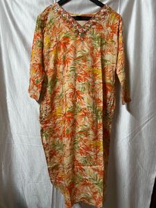Vibrant Floral Kurta
