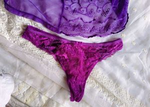 Victoria's Secret Violet Lace slip