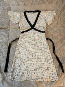 Cute Polka Dot Mini Dress