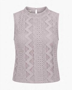 Elegant Lace Sleeveless Top