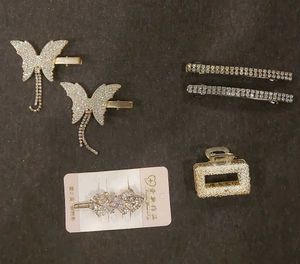 Sparkling Party Wear Hair Accessories Set