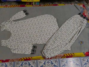 Floral Print Kurta Set with Pants