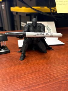 Batman Pen Holder 3D printed