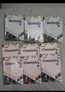 Allen Physics Pre-Medical Books 1-6
