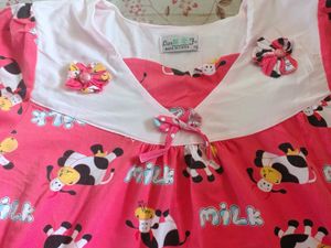 Cute Cow Print Pajama Set