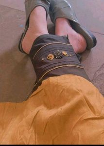 Final Price Yellow Green Kurta Set