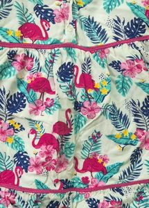 Girls Floral sleeveless Frock