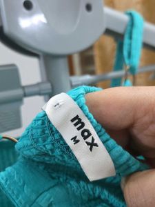 Max Teal Tiered Maxi Dress