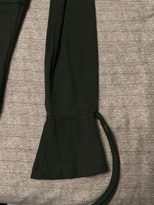 casual green dress.