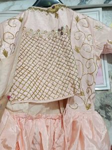 Pink hand work Designer Blouse