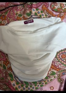 Uptownie White Top Blouse