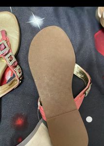 Foot In Branded Party Wear Slipper For Size 3 Wome
