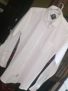 Men's White Formal Shirt