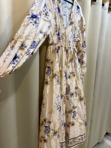 Bohemian Floral Print Maxi Dress