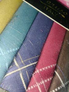 Caruso Italy 100% Cotton Handkerchiefs