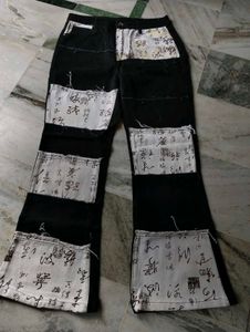 Shein Unique Patchwork Jeans