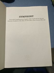 Symphony Textbook