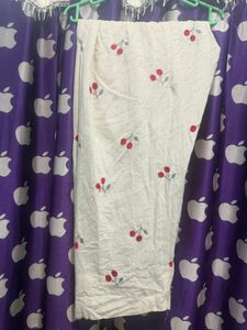 Bright red farshi kurta salwar