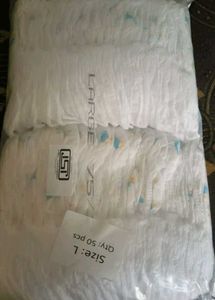 Baby Diaper Large Size (50 Pcs)