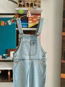Light Wash Denim Overalls
