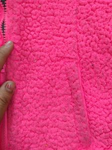 Girls' Pink Fleece Jacket