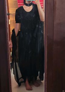 Elegant Black Indo western Set