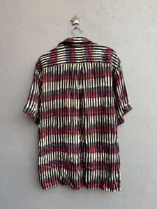 Men's Striped Short Sleeve Shirt