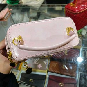 Chic Pink Vanity Bag