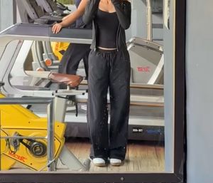 Black Track Pants