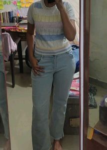 Chic Striped Knit Top