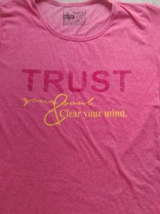 Pink "Trust Your Soul" Graphic T-Shirt
