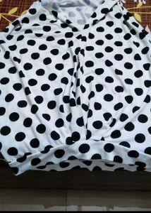 Polka Dot Tunic Top
