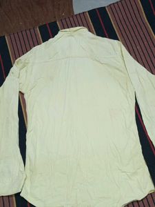 Men's Light Yellow Polo Shirt