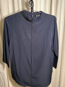 NEW Classic Navy Blue Tunic Top
