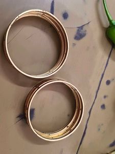 Gold Plated Bangles - Set of 2
