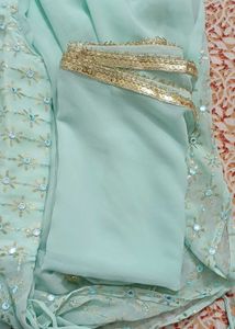 party wear Plazzo suit with Duppata