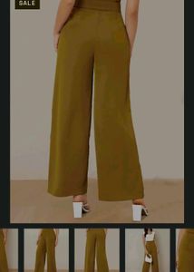 High-Waisted Wide-Leg Pants