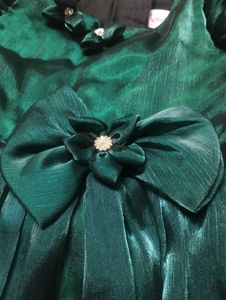 Sparkling Green Party Dress