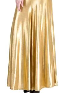 Golden Shimmer Plazo