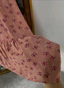 Chic Floral Print Midi Dress