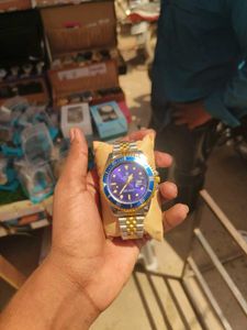 ROLEX VIOLET DIAL WATCH
