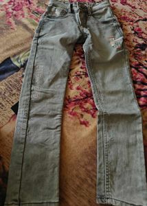 Boys Stylish Gray Denim Jeans