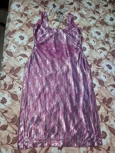 Sparkly Purple Mini kurta set