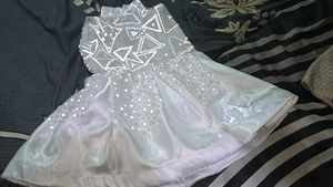 Beautiful White Party Dress