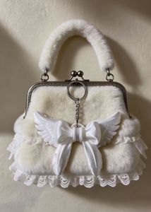 Angel Wing Bow Keychain