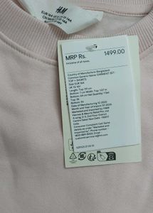 Light Pink Crewneck Sweatshirt