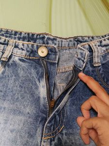 Blue Wash Denim Jeans