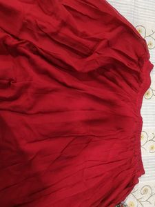 Cute Yellow &amp; Red skirt Dress