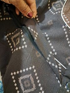Brown Printed Nighty