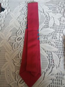 Red Striped Tie
